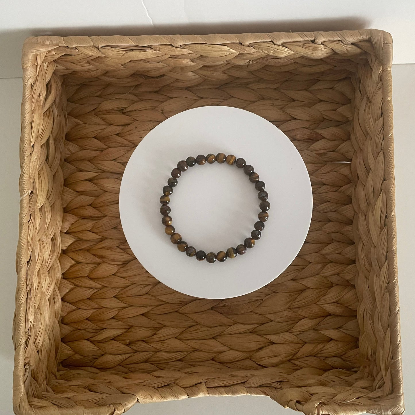 Tiger's Eye Gemstone Beaded Bracelet - Unleash Your Inner Strength