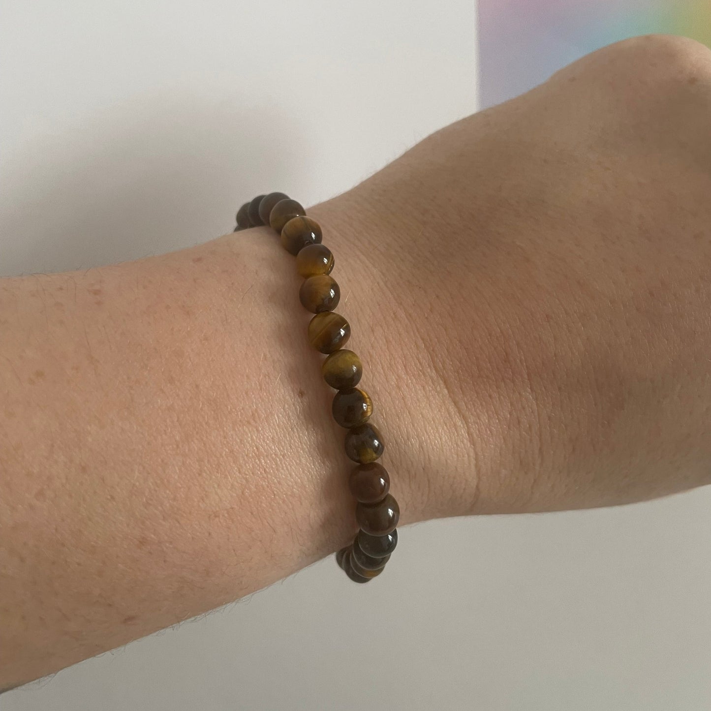 Tiger's Eye Gemstone Beaded Bracelet - Unleash Your Inner Strength