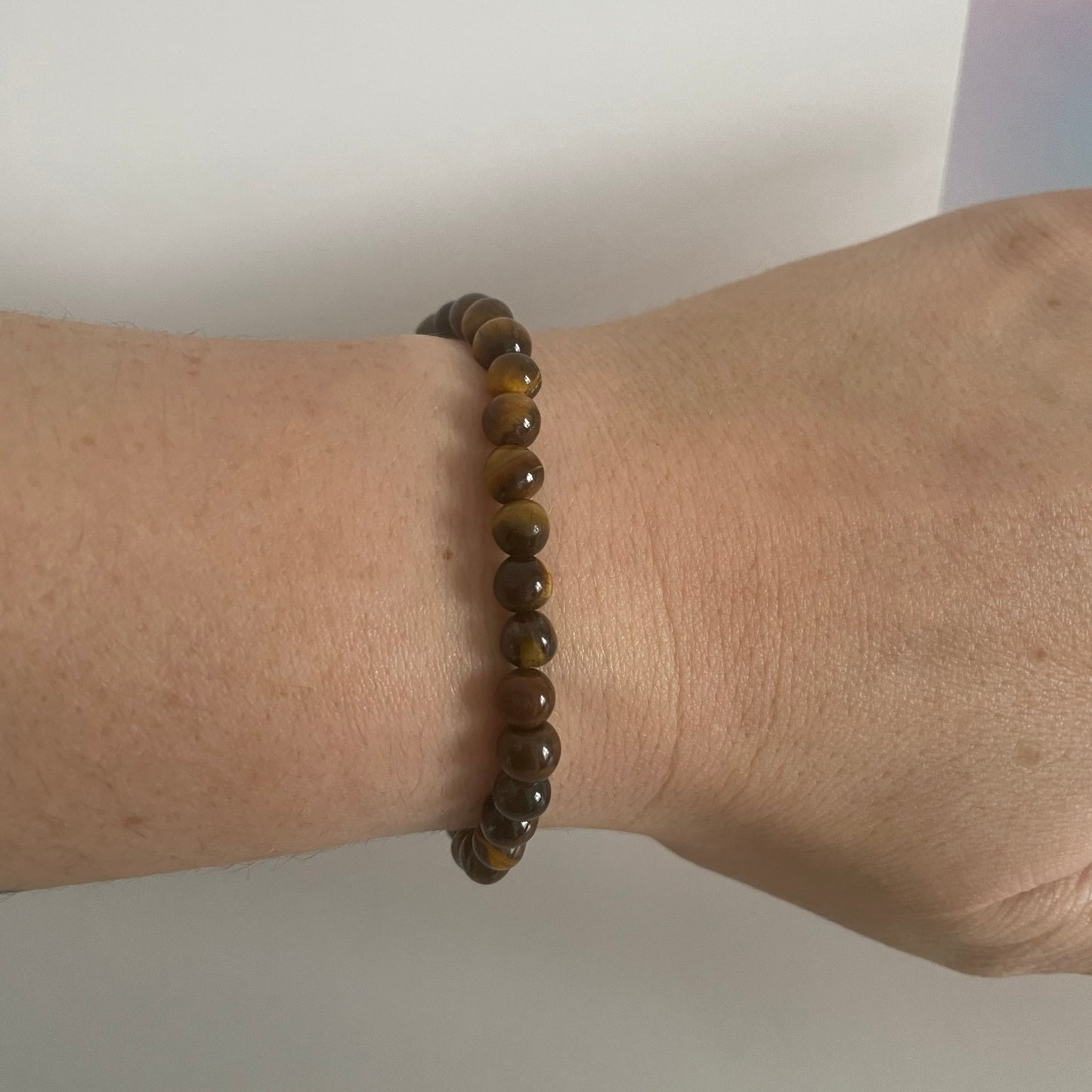 Tiger's Eye Gemstone Beaded Bracelet - Unleash Your Inner Strength