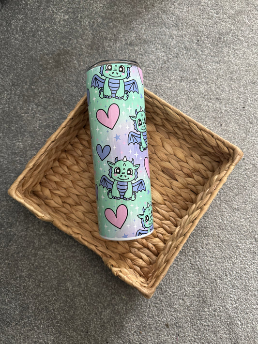 Cute Dragon Wrap Stainless Steel Tumbler