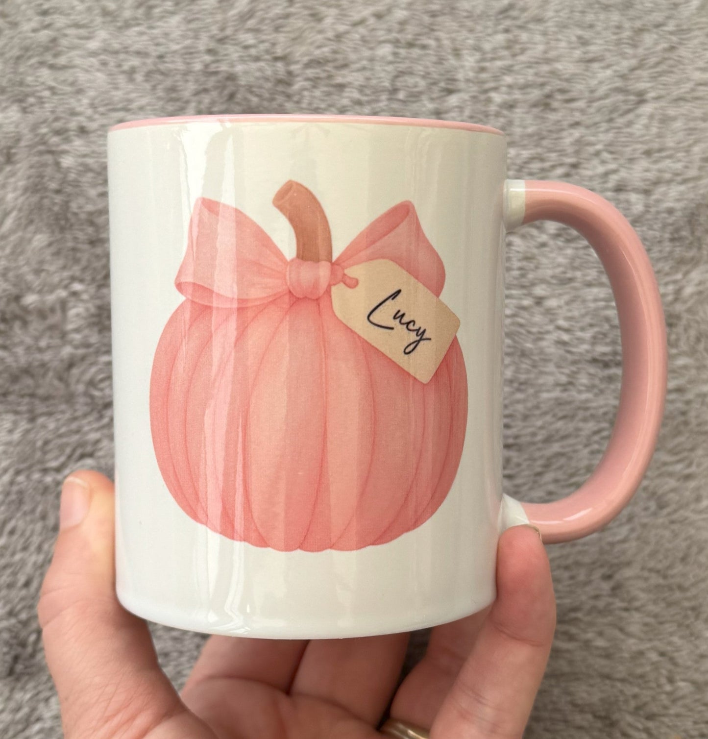 Personalised Pumpkin Mug, Perfect Autumn Mug