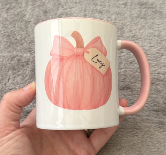 Personalised Pumpkin Mug, Perfect Autumn Mug