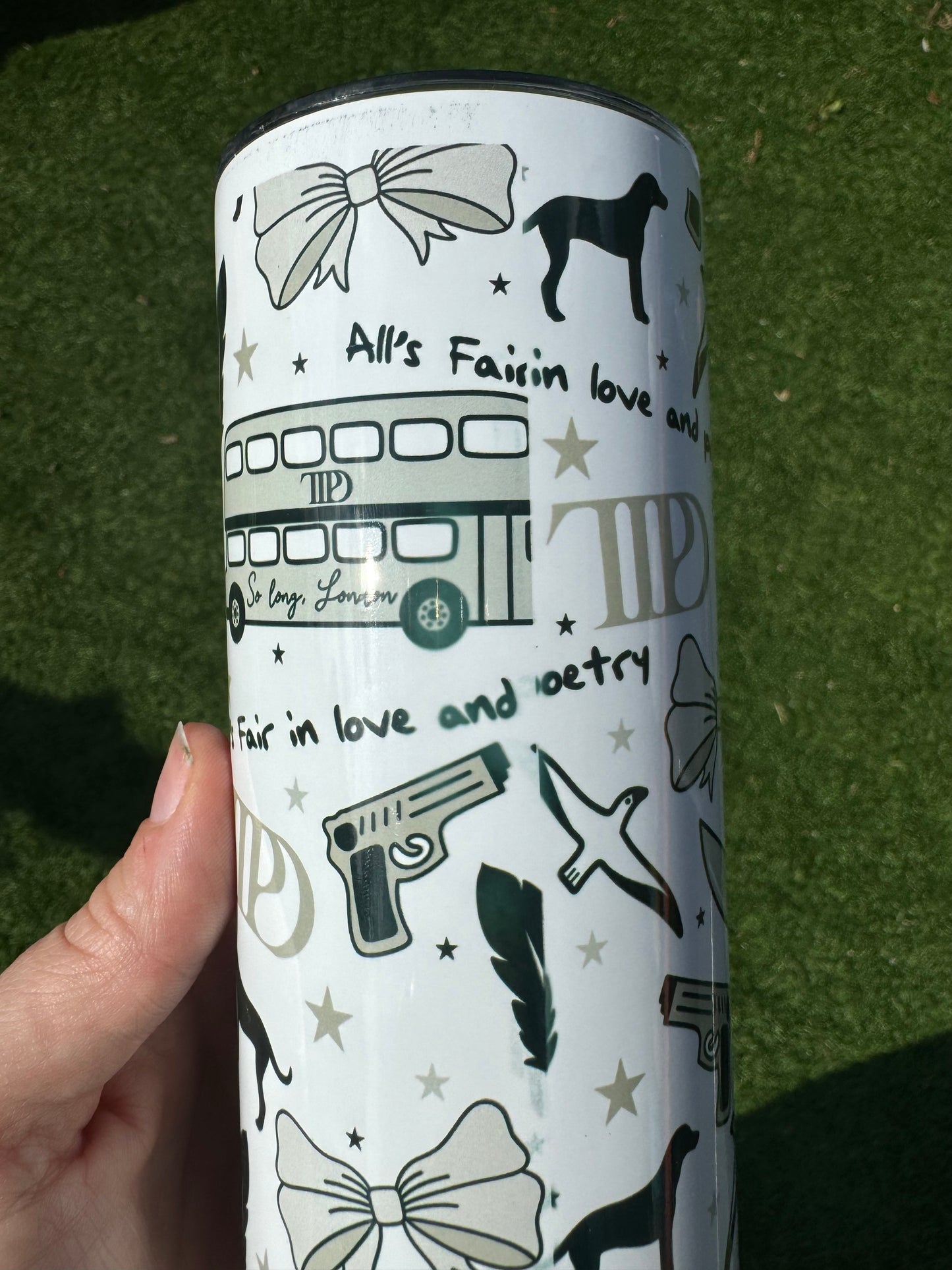 Taylor Swift TTPD Stainless Steel Tumbler - Oopsie Item